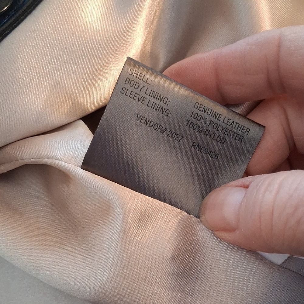 Wilsons Leather Women's Black Leather Jacket Blazer - Picture 7 of 10